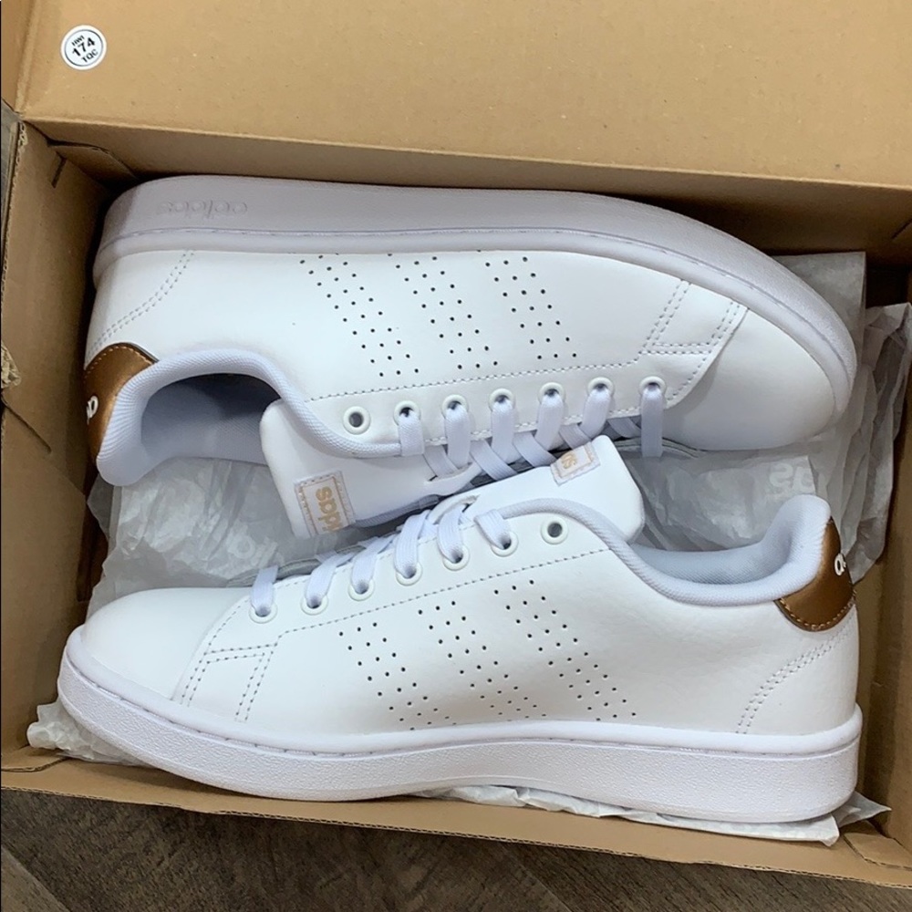 ADIDAS ADVANTAGE WMNS White/gold - Picture 16 of 16